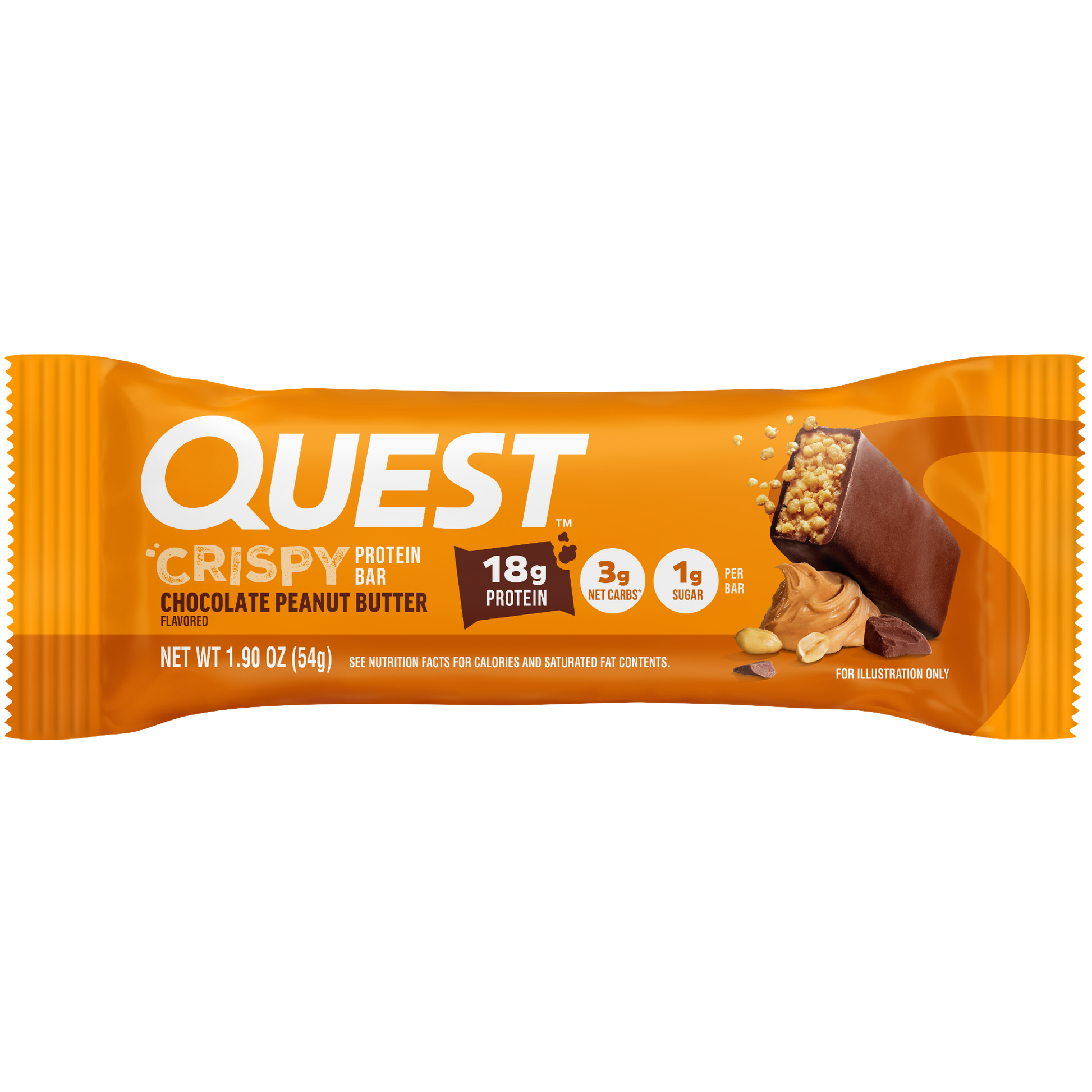 chocolate-peanut-butter-crispy-hero-protein-bars-x6 400094_QN_USA_Pkg_Crispy_ProteinBar_CPB_Wrapper_3D_Front_Force.png